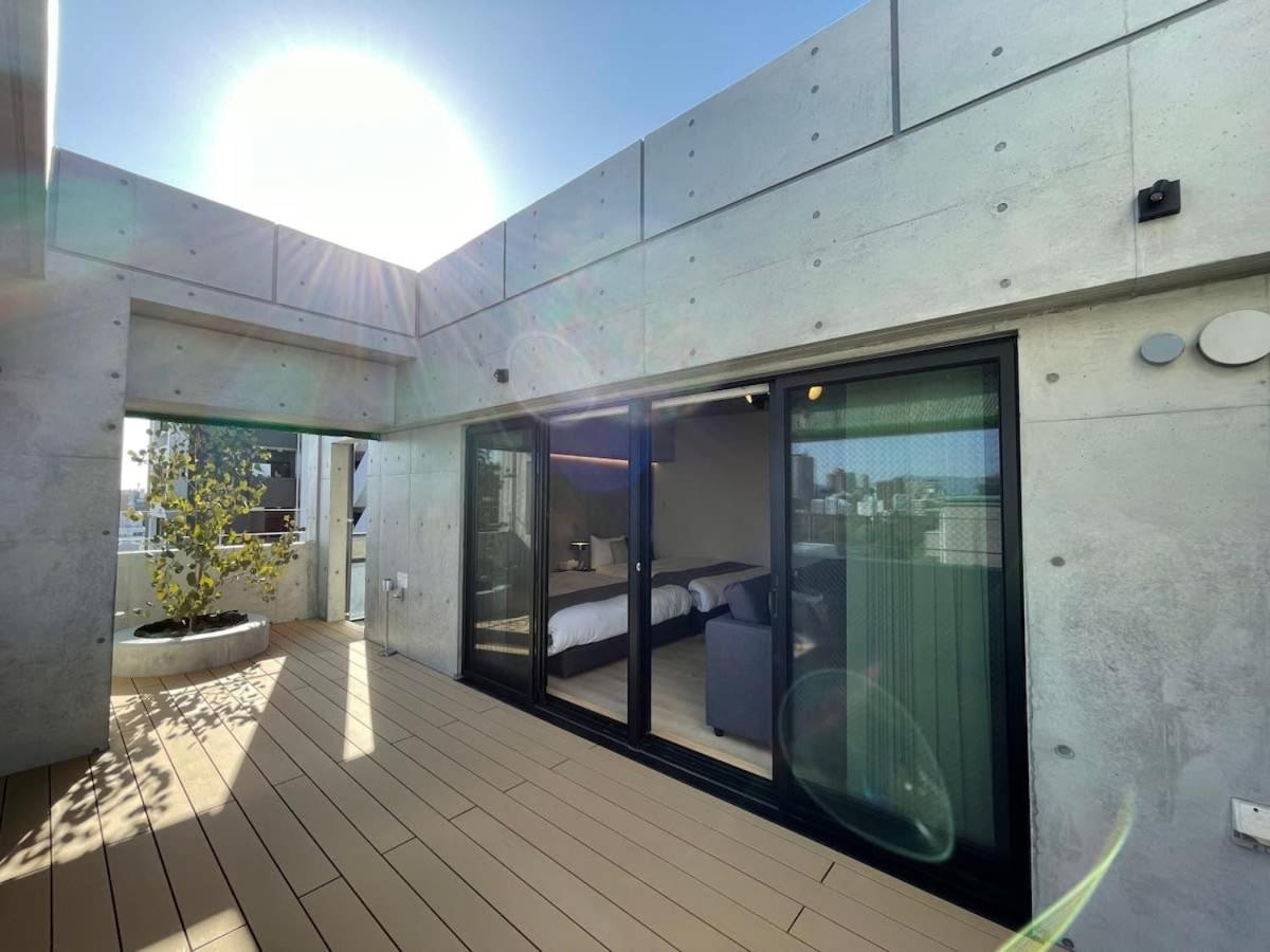 Bhotel Nekoyard - Scenic Penthouse Studio With Jacuzzi & Spacious Terrace Hiroshima Eksteriør billede